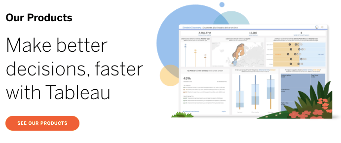 Tableau ürünleri tanıtımı