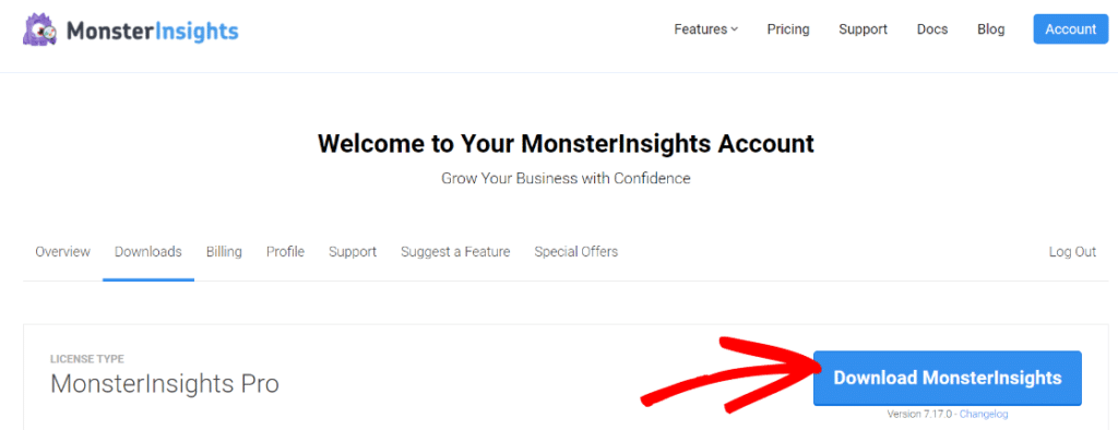 descargar monsterinsights