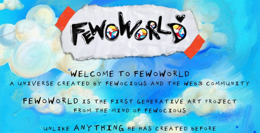 El ambicioso proyecto de arte generativo de FEWOWORLD, FEWOCiOUS