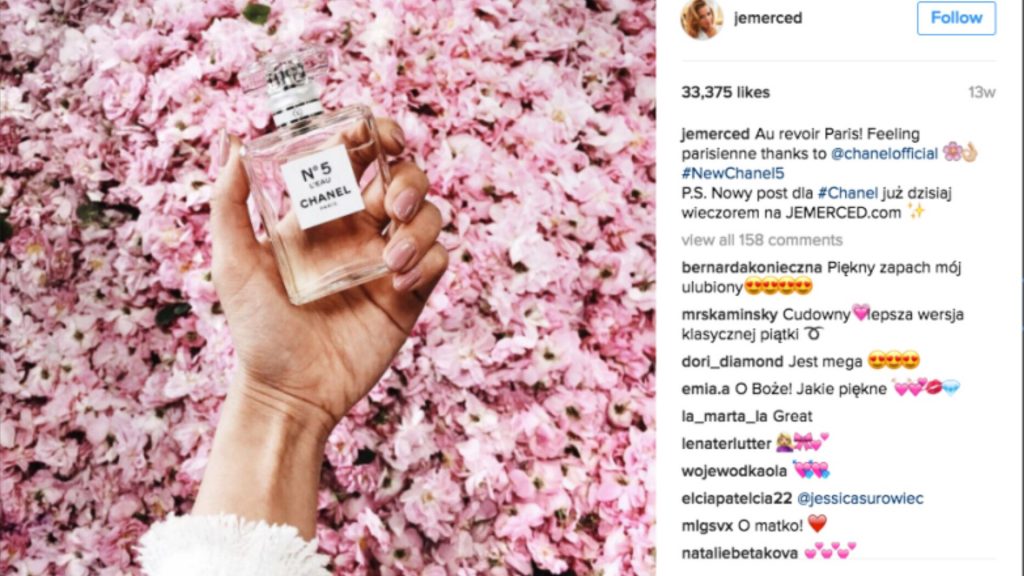香奈儿 Instagram 营销活动