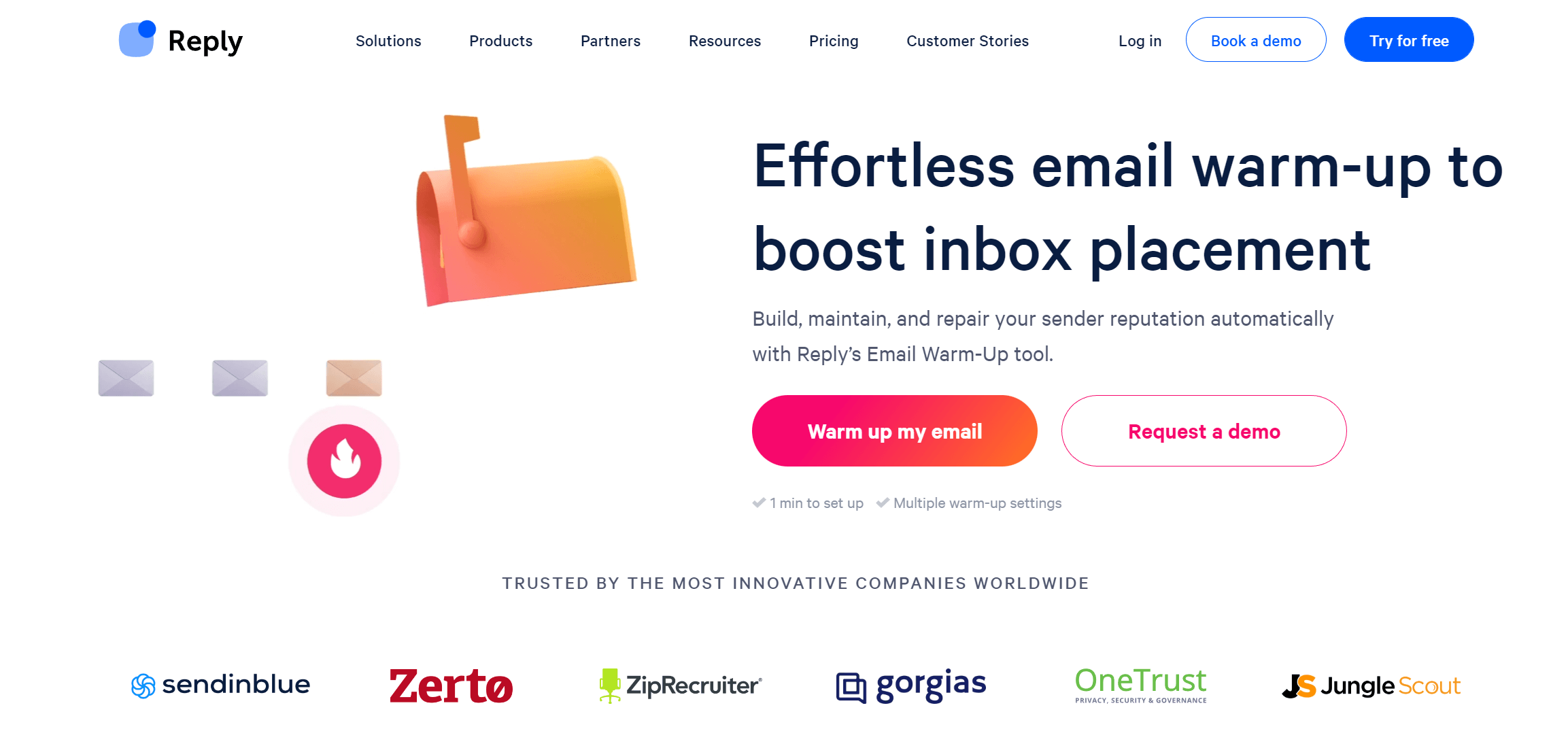Reply email warmup tool
