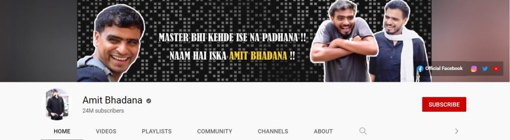 Amit 的 YouTube 个性和喜剧演员