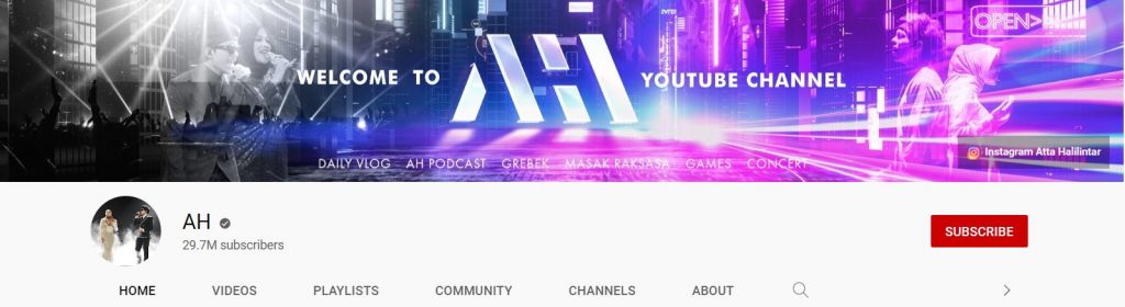 Atta Halilintar 是 YouTuber、内容创作者、演员、歌手和商人