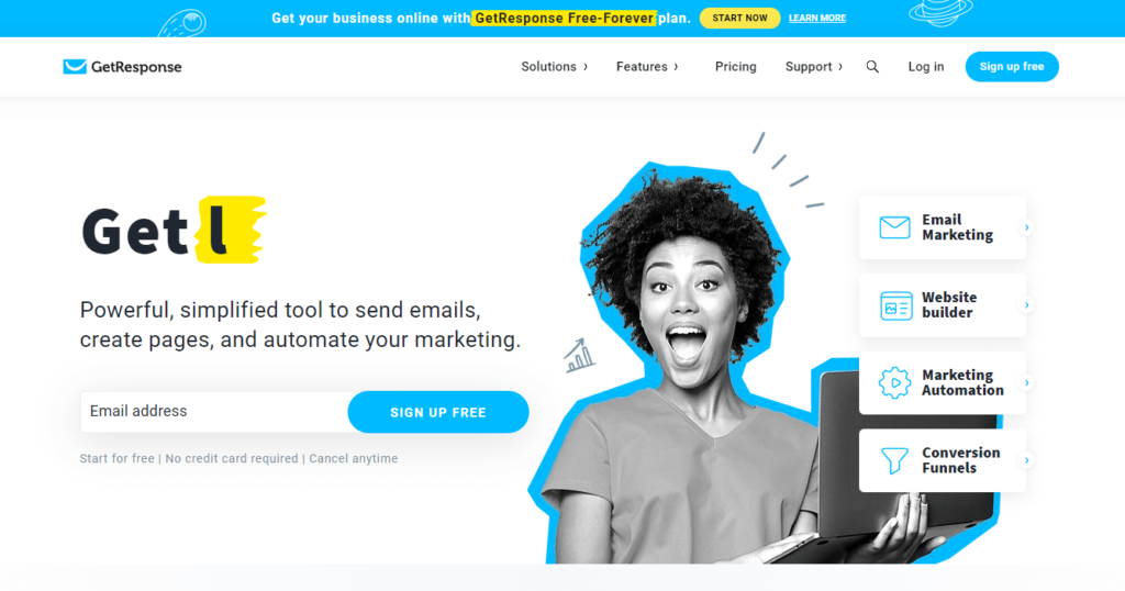 中小企業向けのメールマーケティングの例 email marketing for small business software