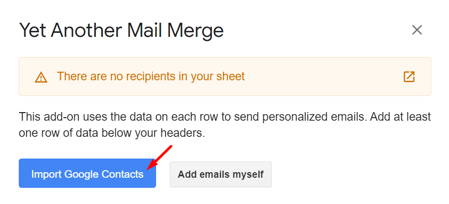 通過 YAMM 導入聯繫人和電子郵件 how to send mass email in gmail with yamm