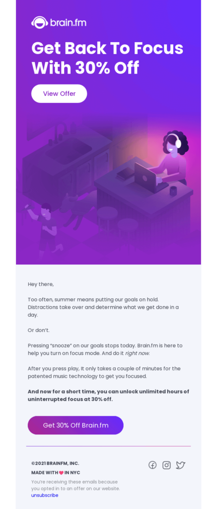 электронная почта с поощрением email with incentive