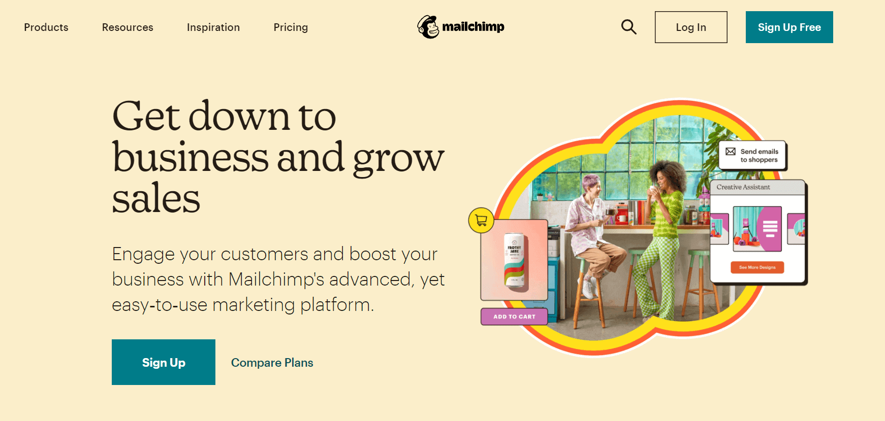 คู่แข่ง Mailchimp ไปที่ Campaign Monitor mailchimp competitor to Campaign Monitor