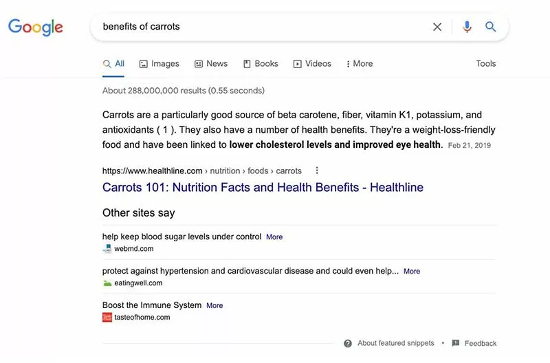 Vorteile von Karotten