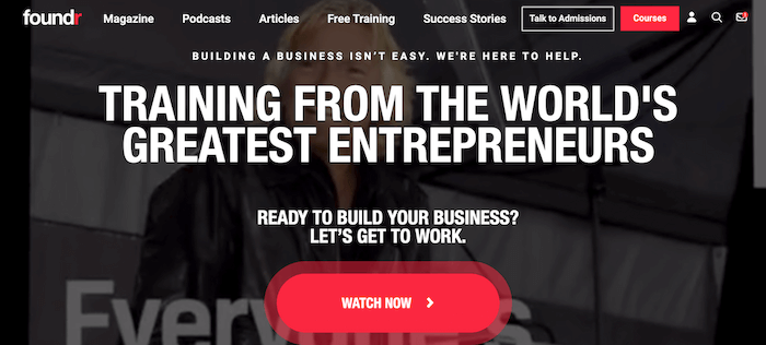 Foundr Bülteni - Foundr's haber bülteni, oyunun kurallarını değiştiren bir iş kurmak için ihtiyaç duyduğunuz en son bilgileri ve ipuçlarını içeren bloglarının bir uzantısıdır. Foundr Newsletter - Foundr's newsletter is an extension of their blog that features the latest insights and tips you need to build a game-changing business.