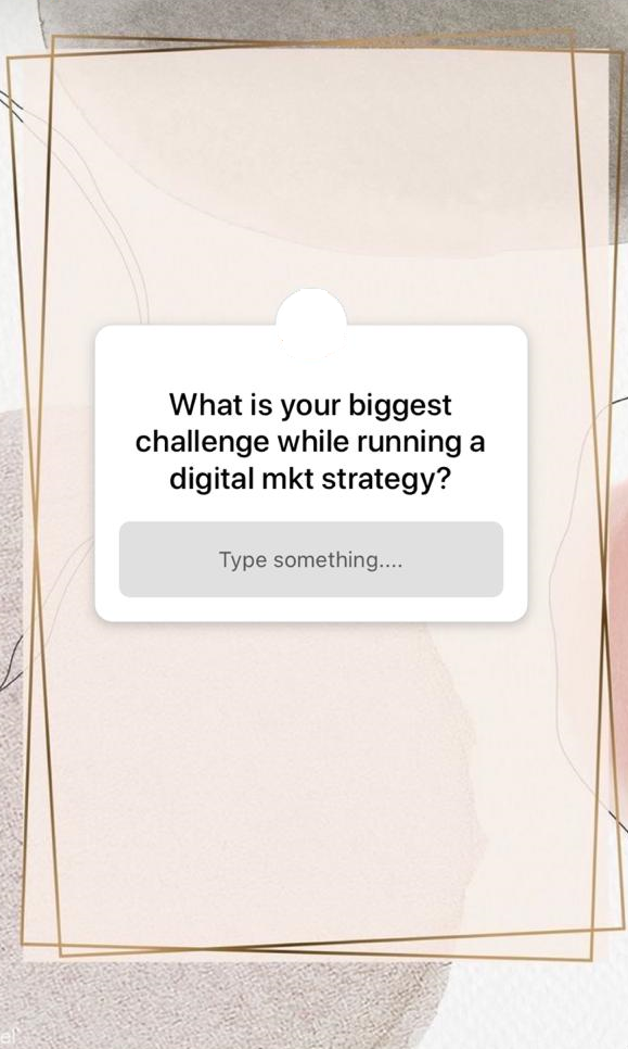 인스타그램 질문 예시