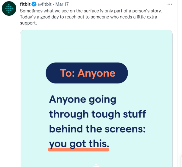 fitbit 品牌語音示例