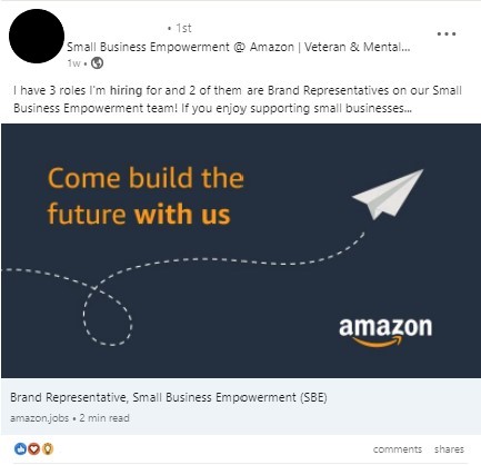 Exemplu de oportunitati de angajare si recrutare