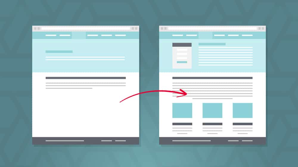 Napraw cienką zawartość