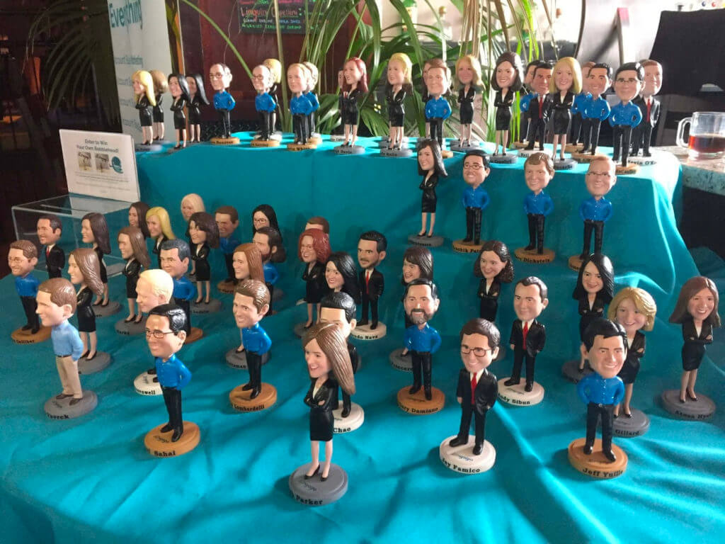 Screenshot dell'esempio di ABM Bobblehead