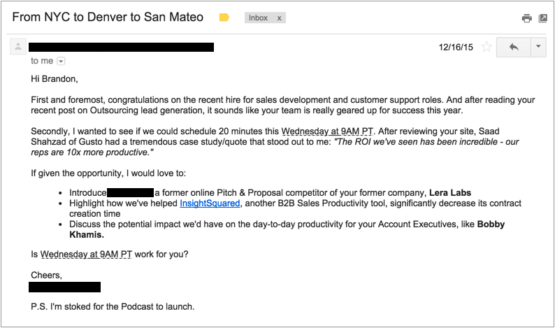 Screenshot di e-mail-da-persistIQ iper-personalizzate