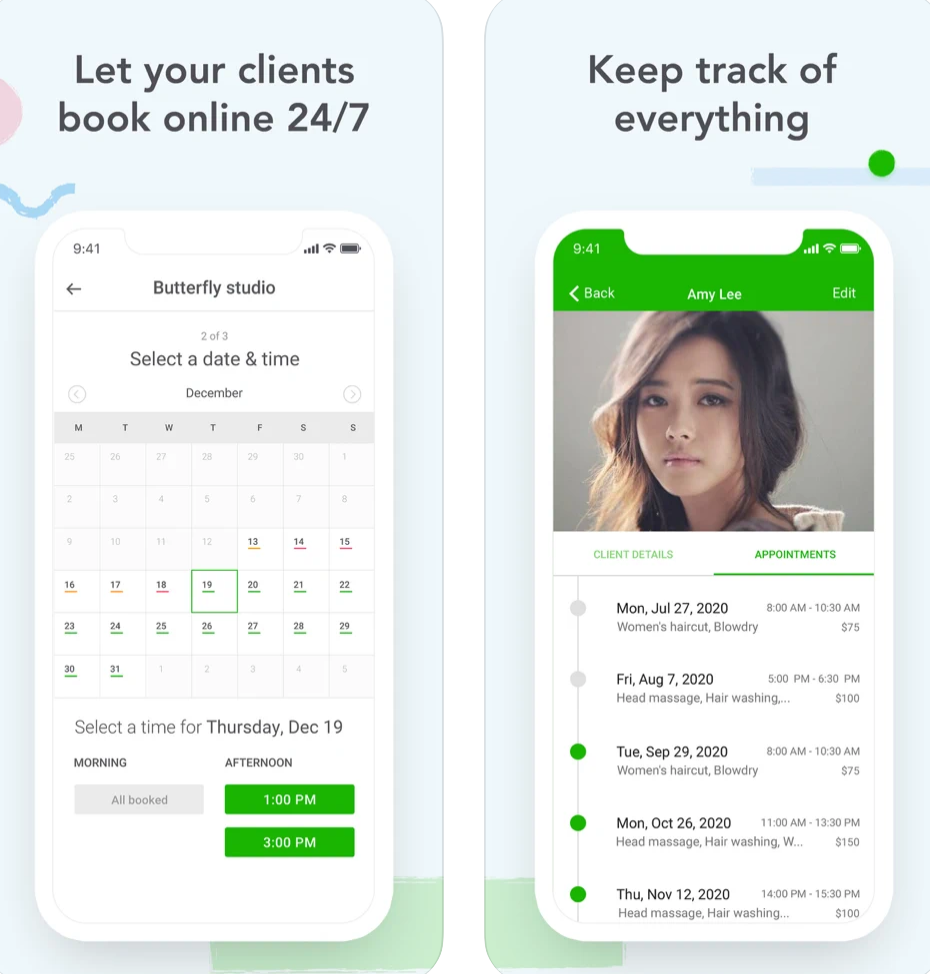 手机端 Apppointfix UI 截图