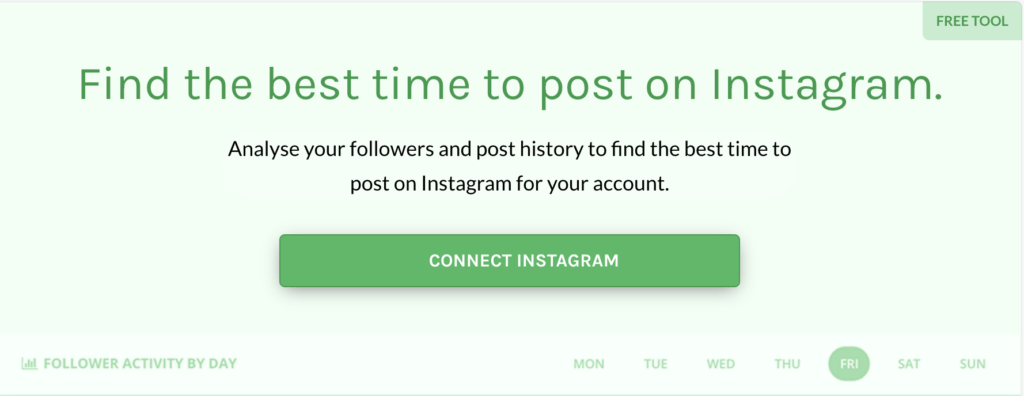 meilleur moment pour publier sur instagram outil gratuit