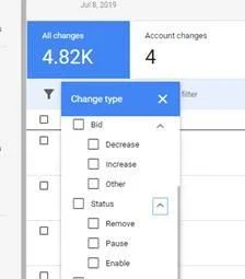 مرشحات google-ads-not-showing-change-history-filter | مشاكل إعلانات Google