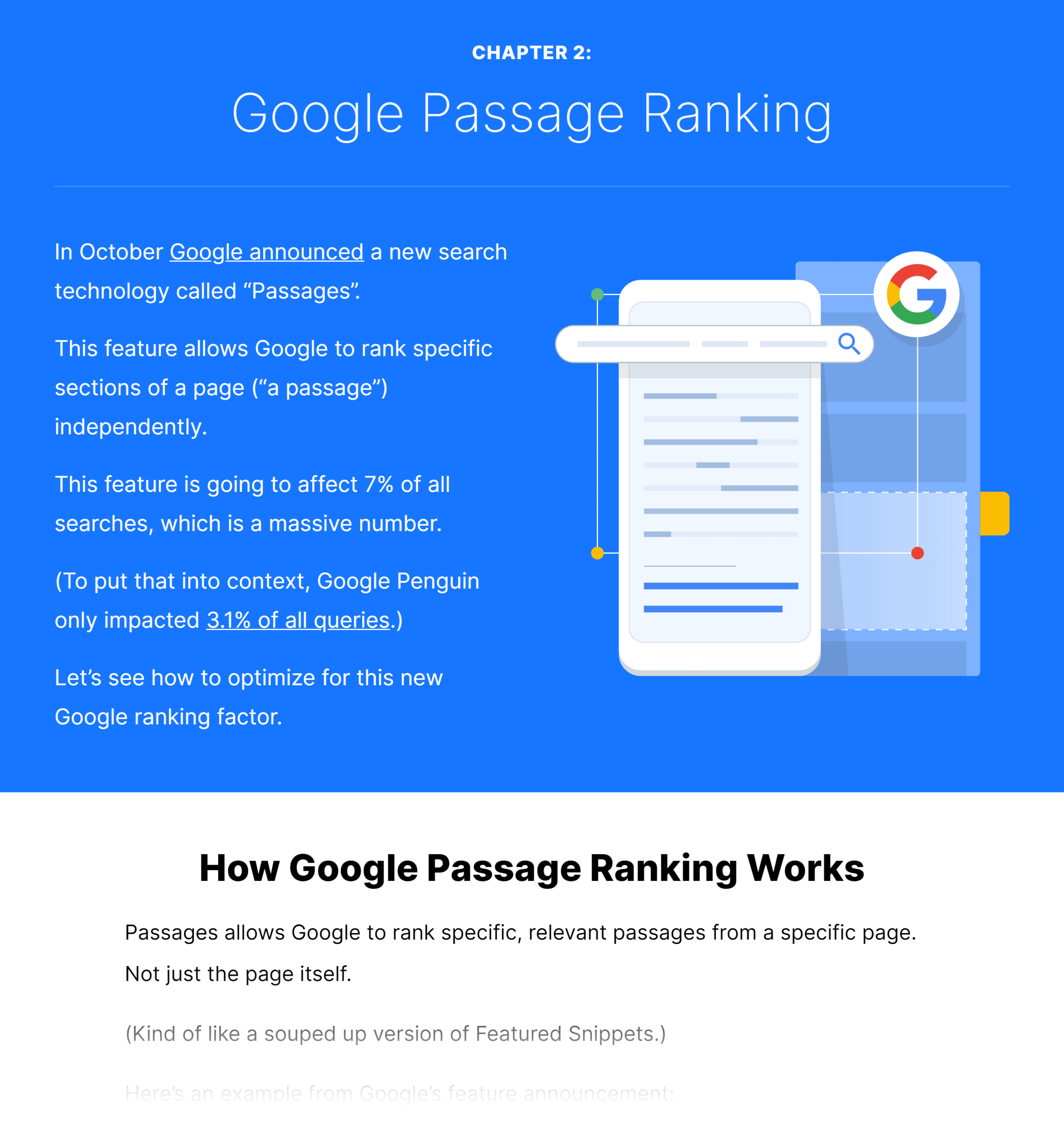 SEO este ano – Capítulo SEO this year – Chapter