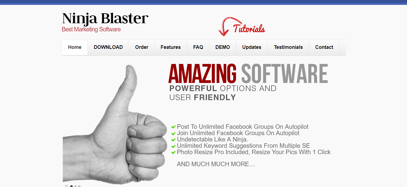 Ninja Blaster Review - Best Marketing Software
