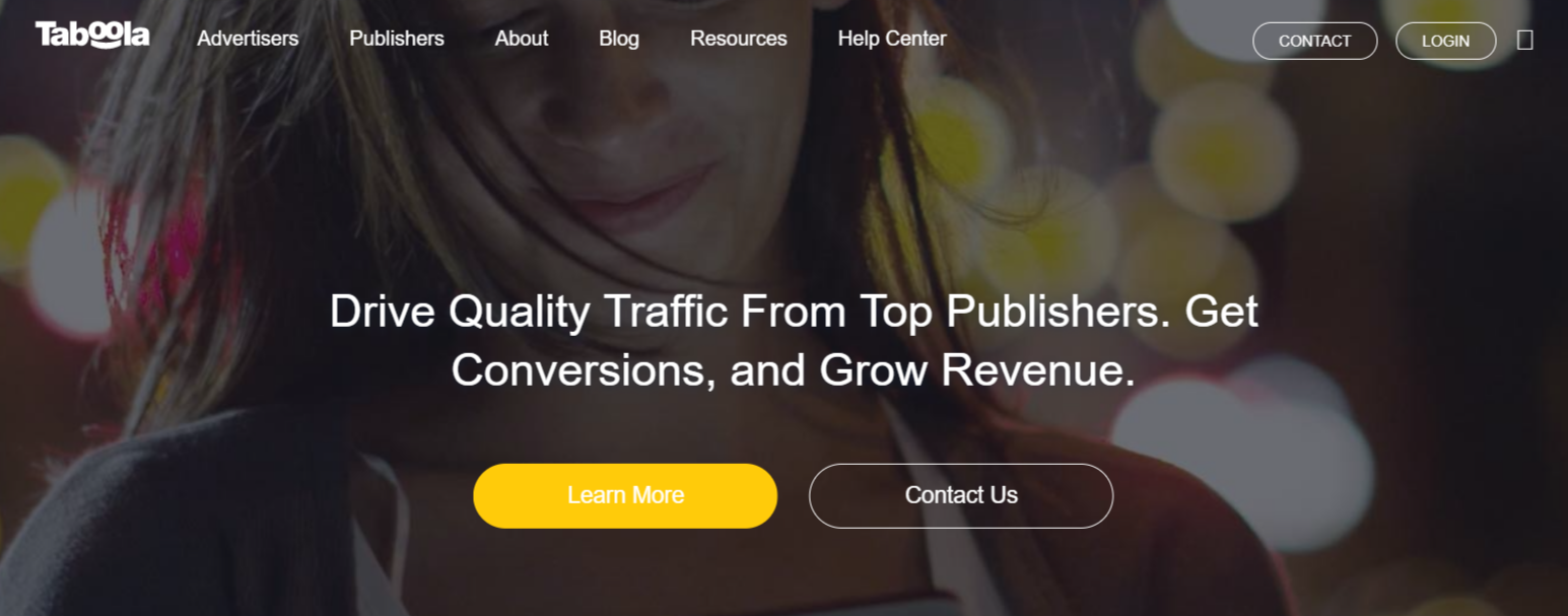 Taboola - Bestes natives Werbenetzwerk Taboola - Best Native Ads Network