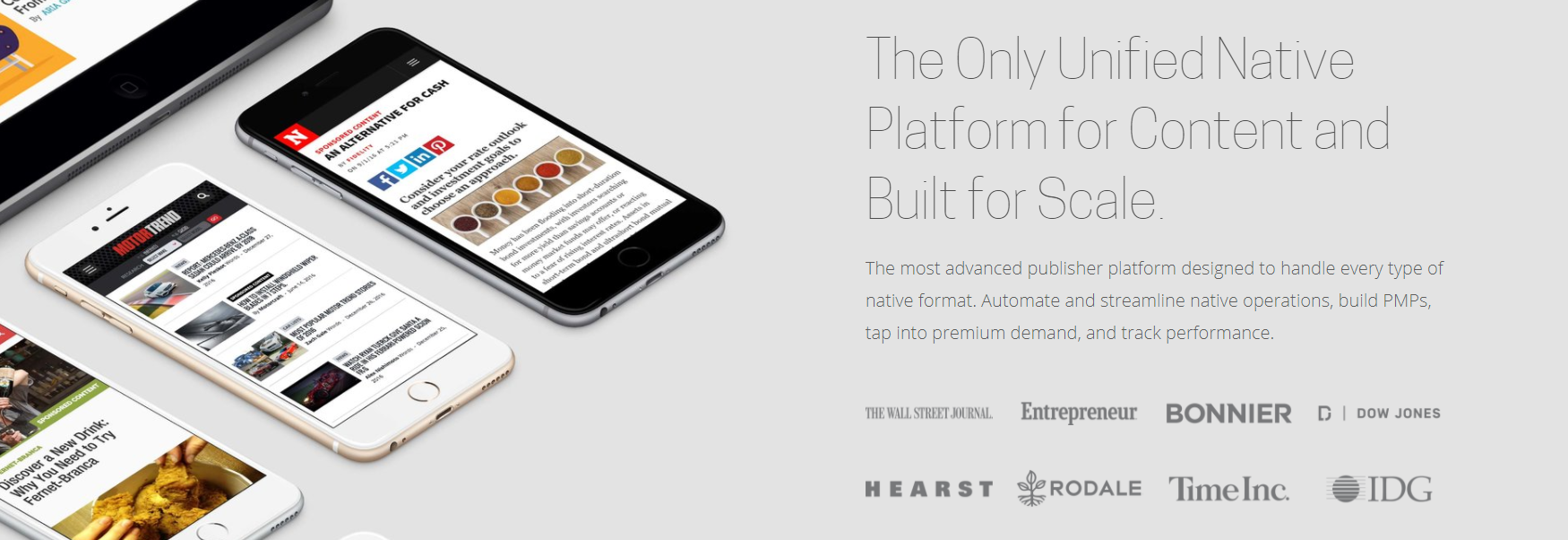 Nativo-Funktionen - Bestes Netzwerk für native Anzeigen Nativo Features- Best Native Ads Networl