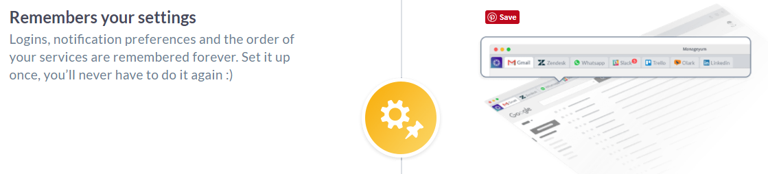 Manageyum Review - Remember your settings