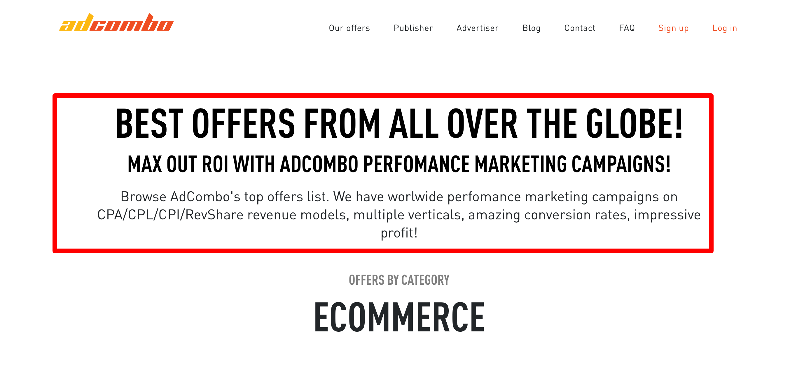 AdCombo-CPAアフィリエイトネットワーク