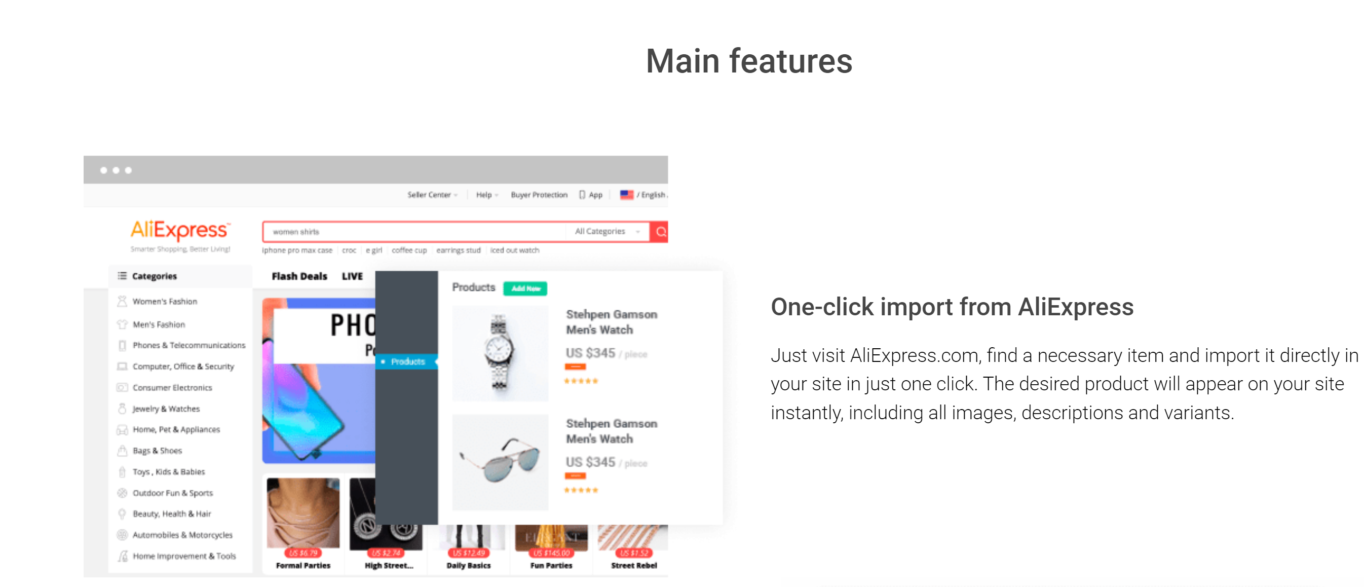 alidropship Aliexpress plugin