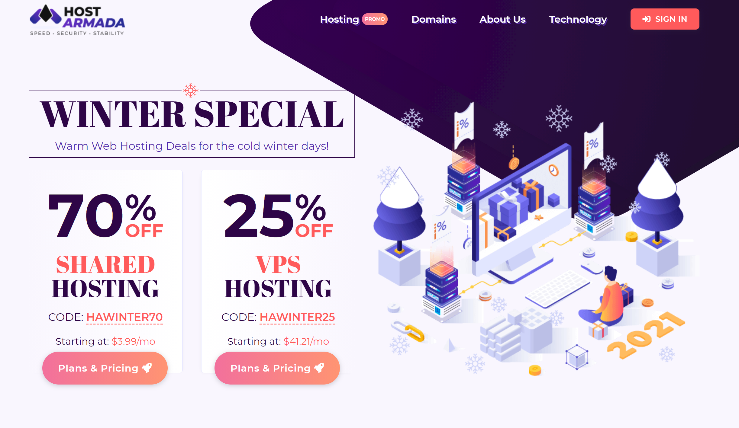 Host Armada coupon codes