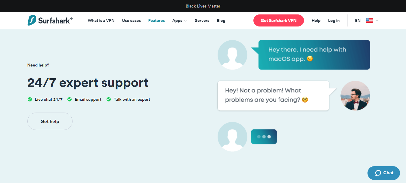 Dukungan Surfshark Surfshark Support