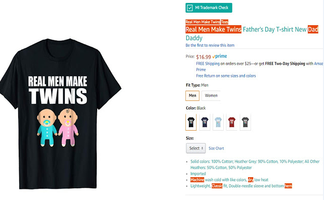 Produse de către Amazon Trademark Protection Merch by Amazon Trademark Protection