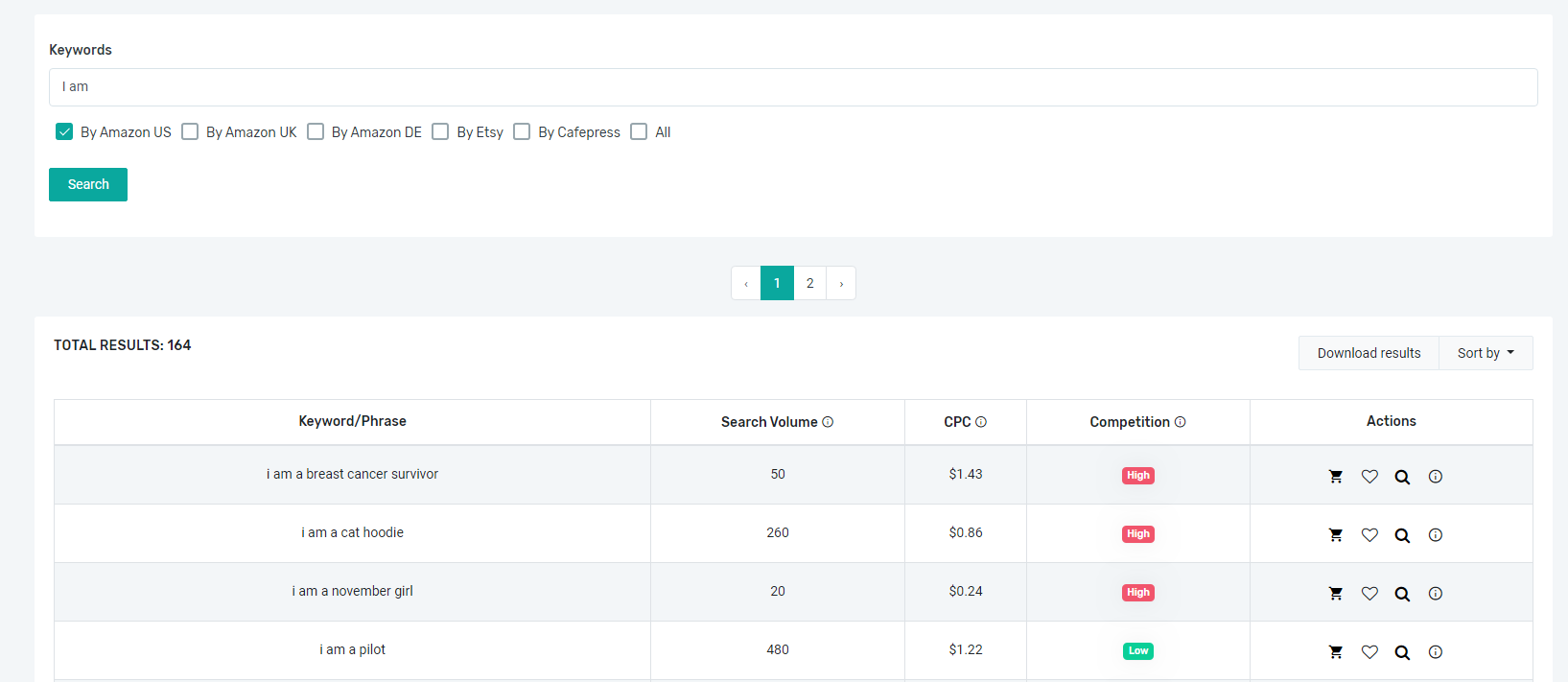 Merch Informer Review - Căutare de cuvinte cheie Merch Informer Review - Keyword Finder