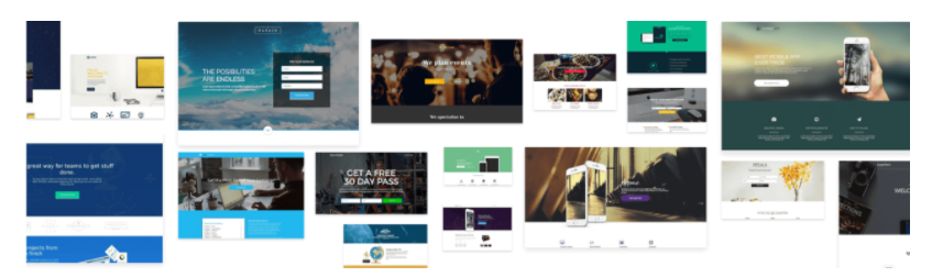 Wishpond - 頁面設計 Wishpond - Page Design