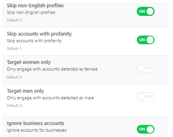 Kicksta 的評論 - 功能 A Review of Kicksta - Features