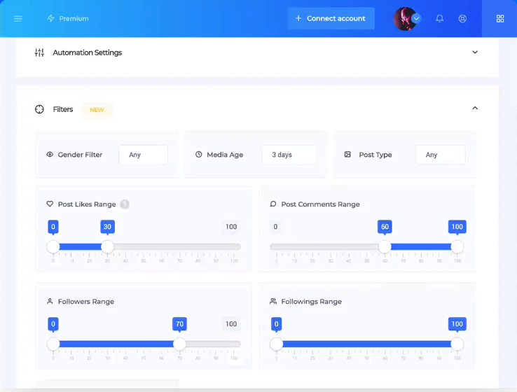 SocialCaptain- 自動化設置 SocialCaptain- Automation Settings