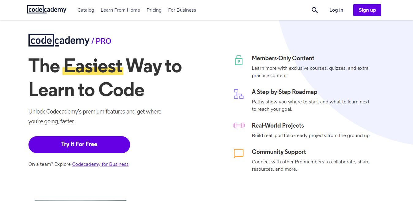 Codecademy 概述 Codecademy Overview