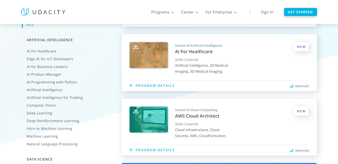 Udacity-课程 Udacity-Courses