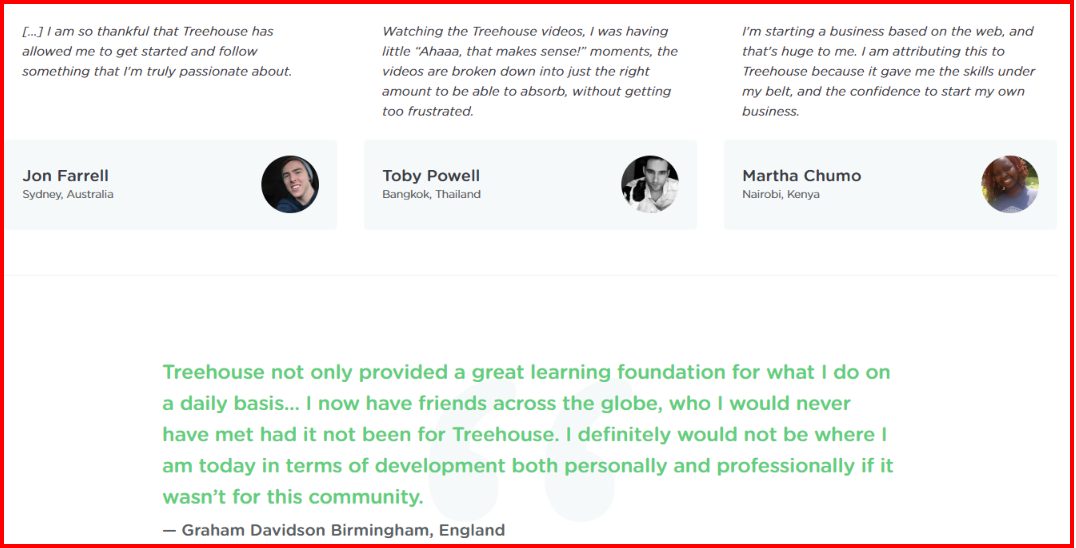 树屋 - 客户评论 TreeHouse - Customer Review