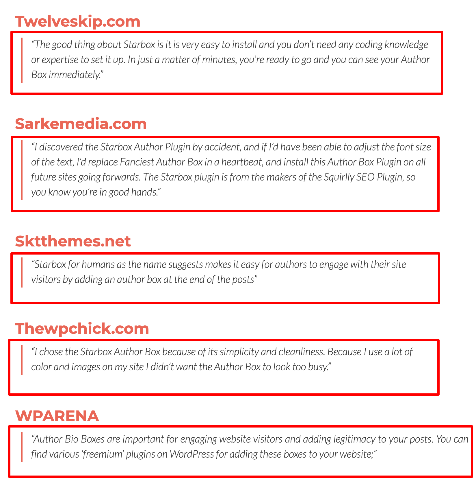 StarBox 插件客戶評論