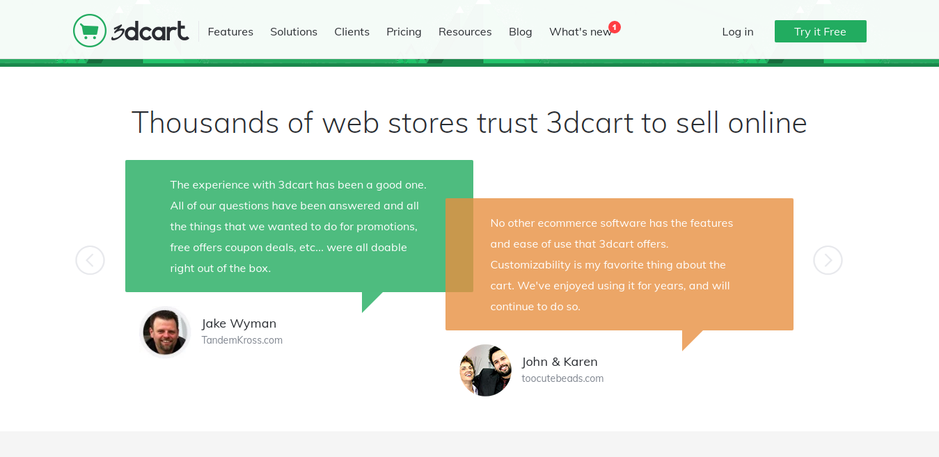 مراجعات العملاء لـ 3DCart 3DCart Customer Reviews