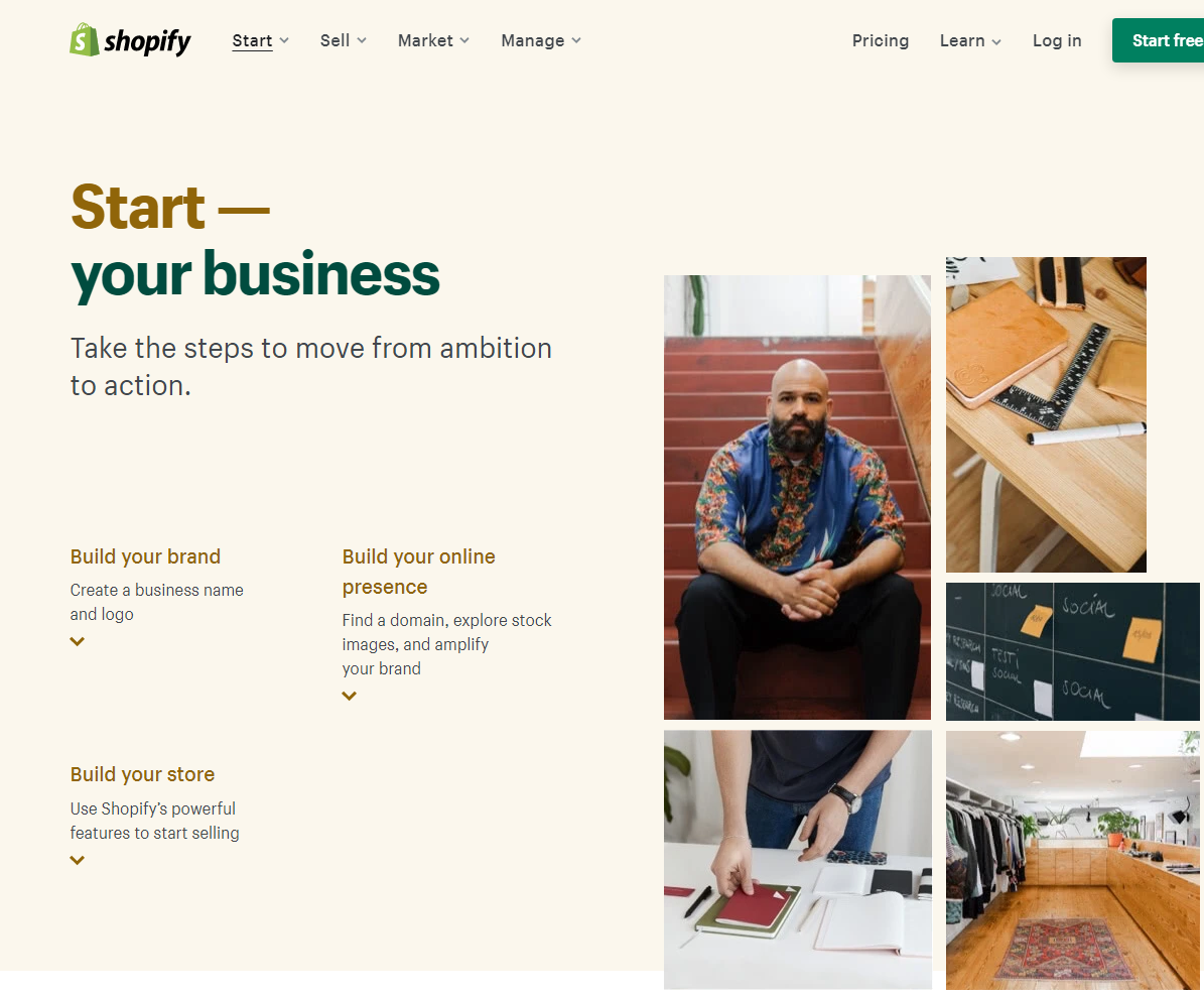 Przegląd Shopify Shopify Overview