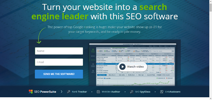 Rank Tracker Tools : seo-powersuite