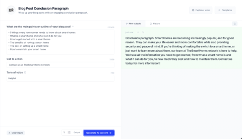 Conclusão da postagem do blog