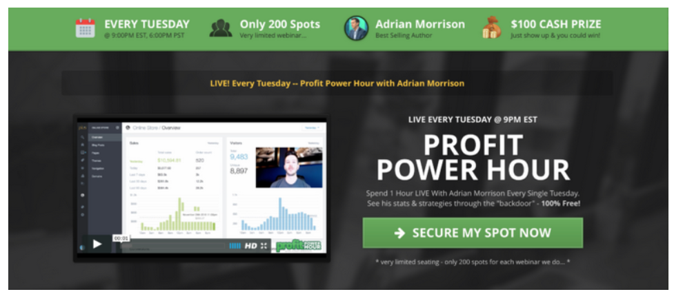 eCom Success Academy - Live Training