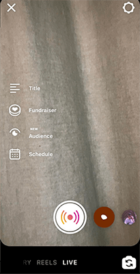 Go Live on Instagram