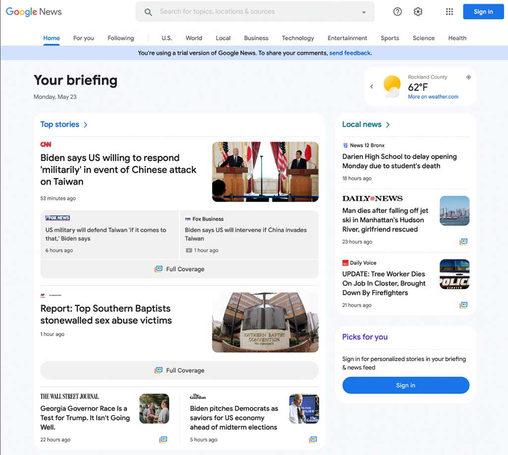 グーグルニュース