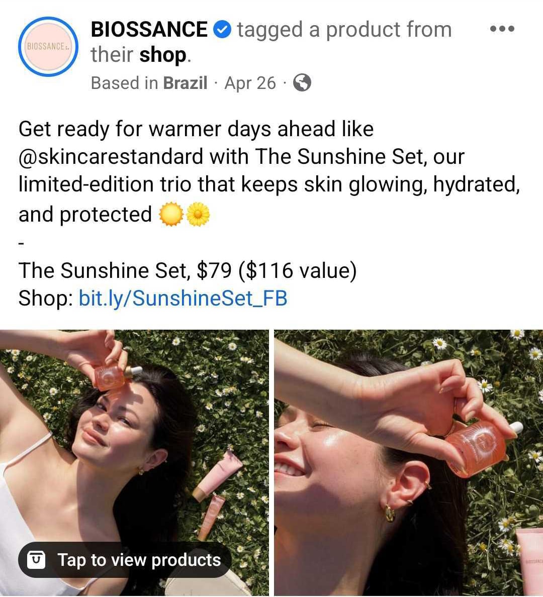 commerce social - BIOSSANCE