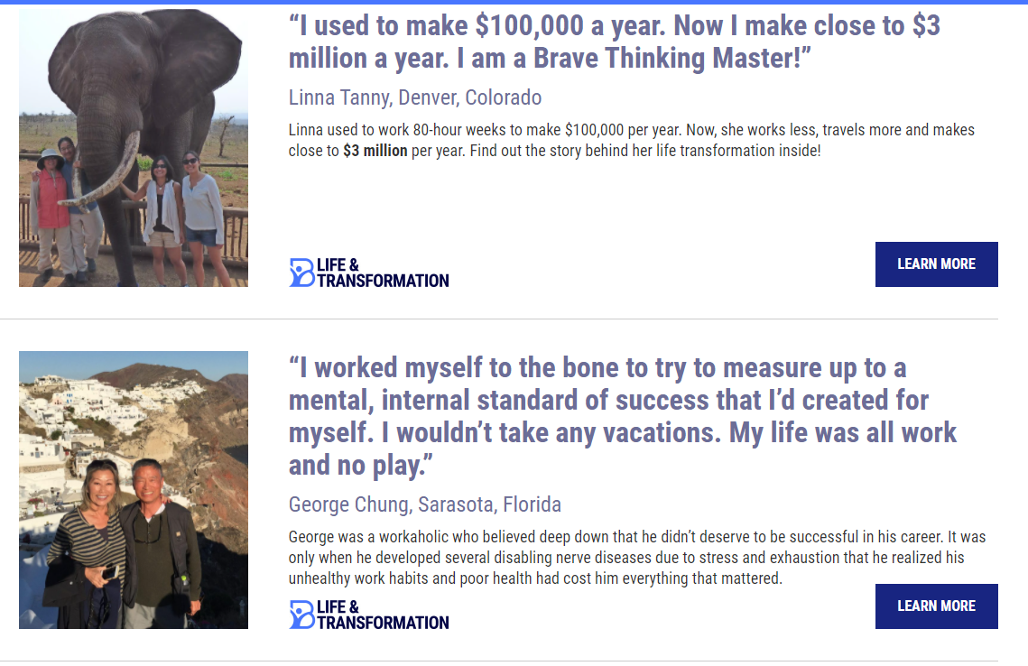 Marry Morrissey - Testimonials