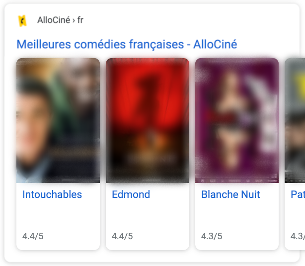 Exemplo de carrossel